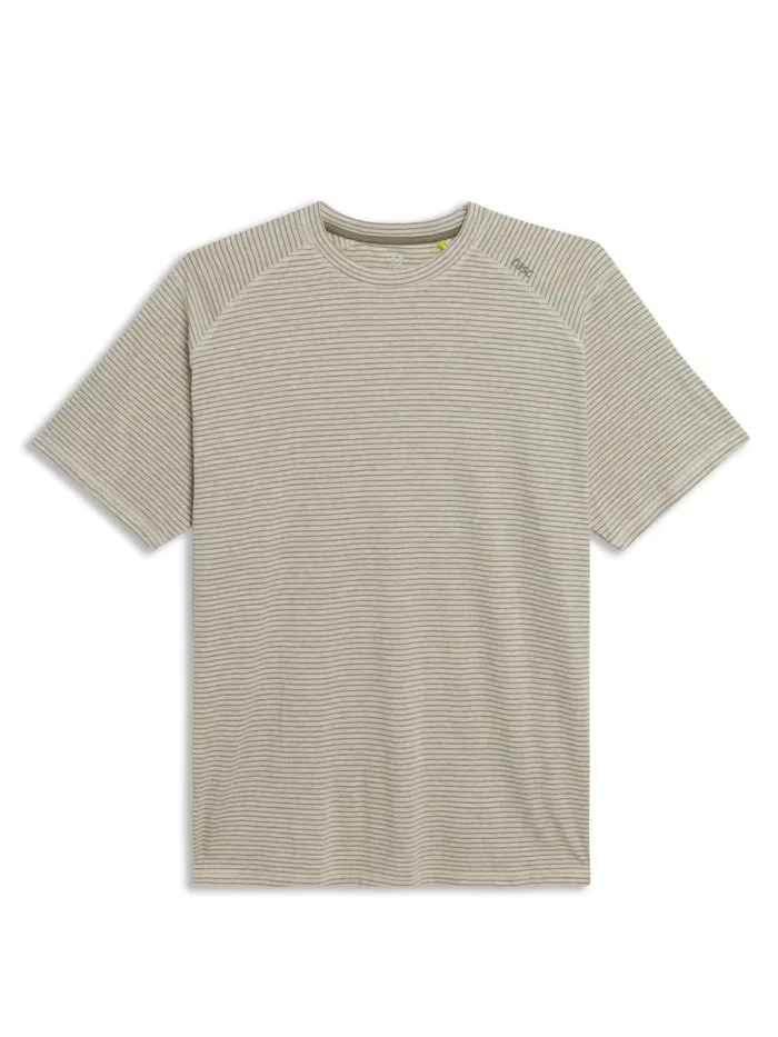 Men Carrollton Fitness TShirt 8211 Mini Stripe Tasc Performance Short Sleeve TShirts