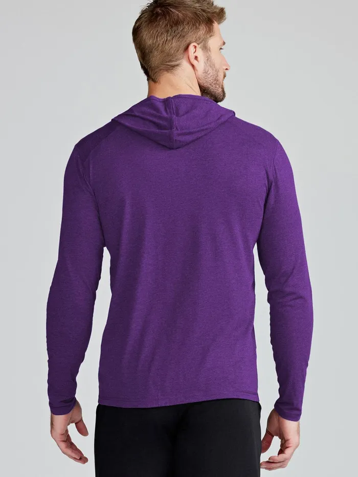 Men Carrollton Lightweight Hoodie 8211 TCU Tasc Performance Long Sleeve TShirts