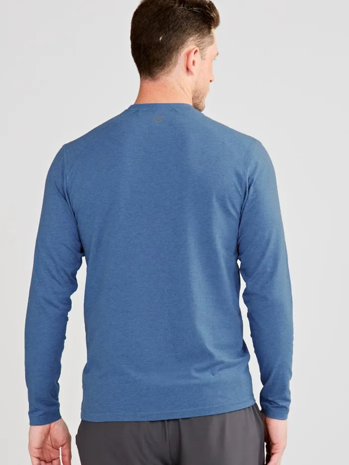 Men Carrollton Long Sleeve Fitness TShirt Jaspe Tasc Performance Running Training