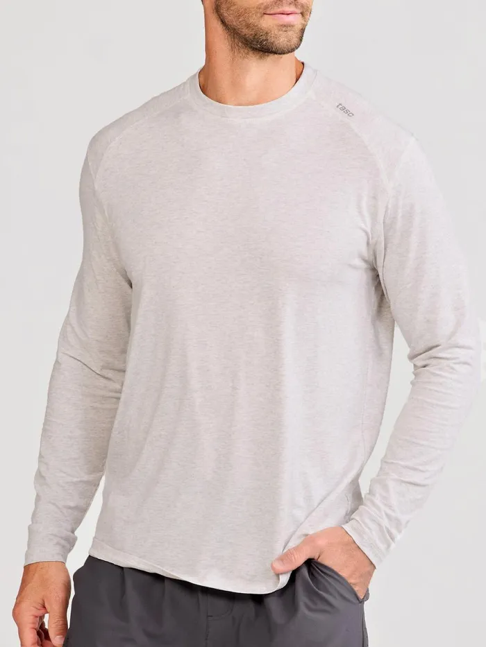 Men Carrollton Long Sleeve Fitness TShirt Tasc Performance Long Sleeve TShirts