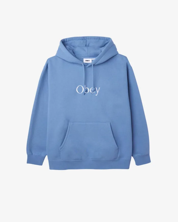 Men CHOIR PULLOVER Black OBEY Clothing SWEATSHIRTS