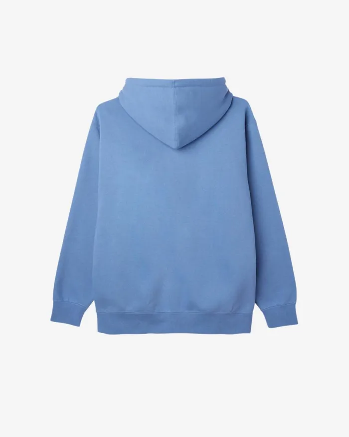 Men CHOIR PULLOVER Coronet Blue OBEY Clothing SWEATSHIRTS