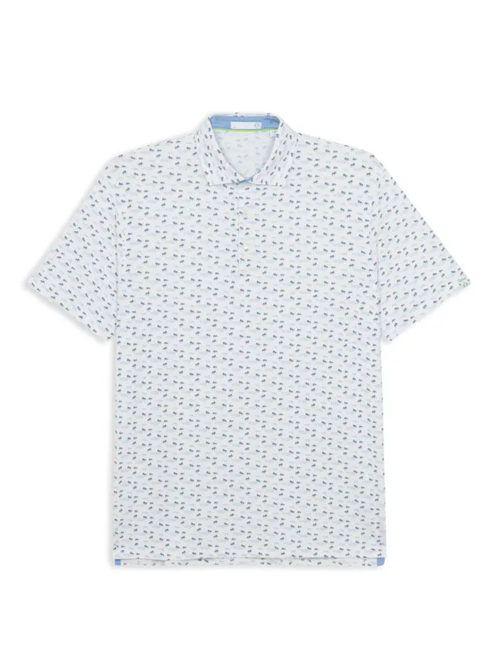 Men Cloud Polo 8211 Island Time Tasc Performance Polo Shirts