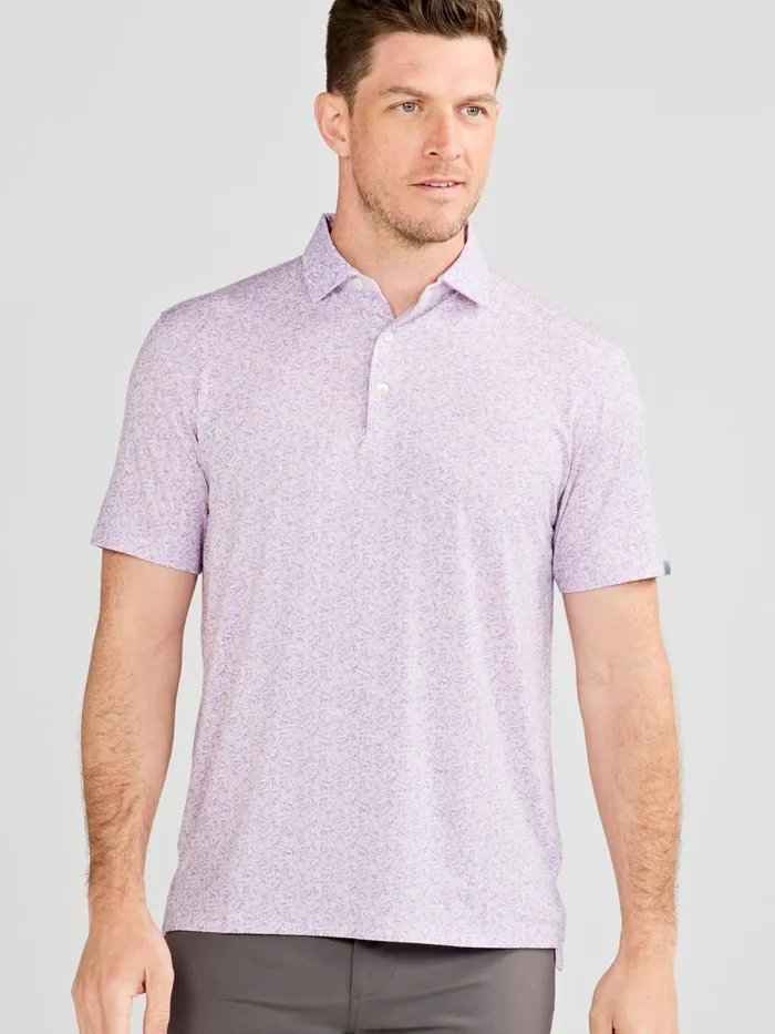 Men Cloud Polo 8211 Palms Tasc Performance Polo Shirts