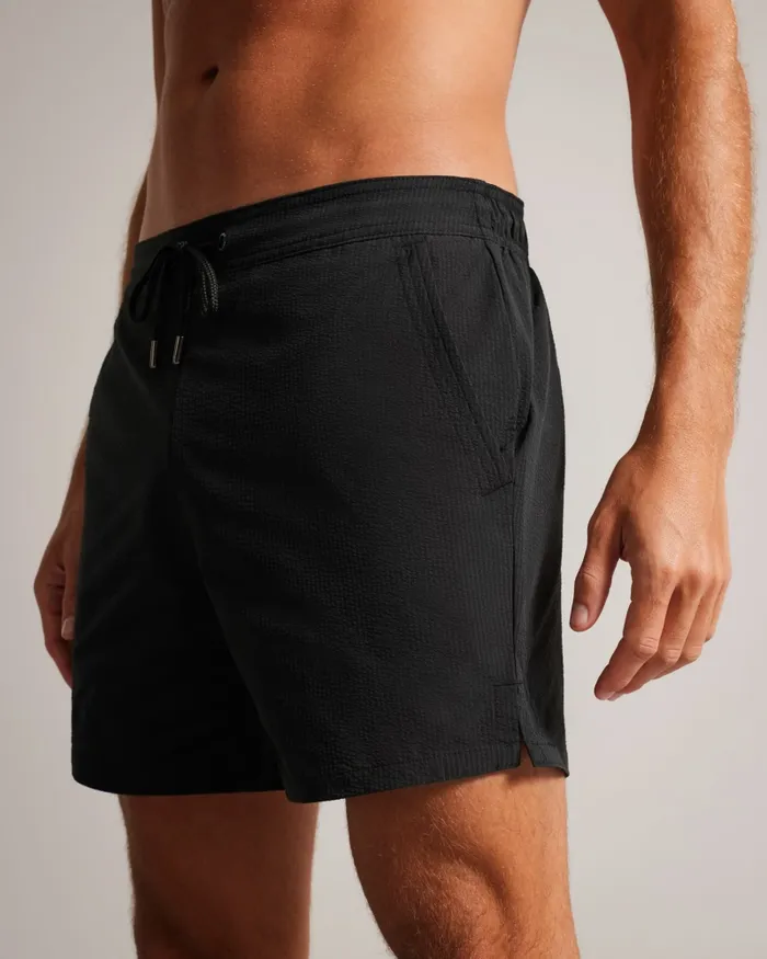 Men COLNE 8211 Plain Textured Swim Shorts Black Ted Baker Swimwear and Beachwear Men COLNE 8211 Plain Textured Swim Shorts Black Ted Baker Swimwear and Beachwear
