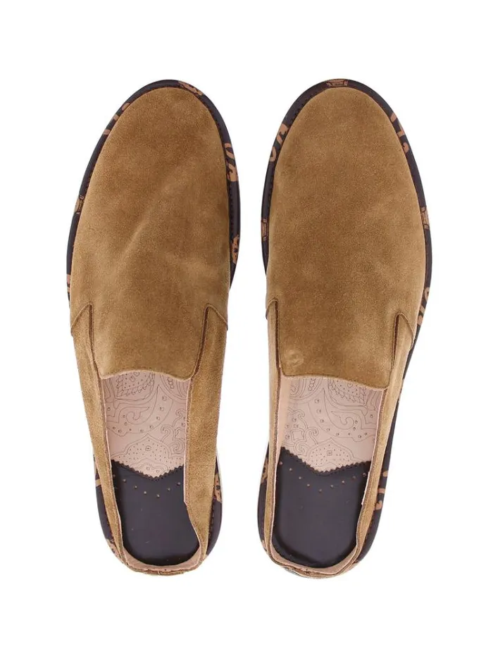 Men CROWN SLIPPER Cognac Robert Graham Shoes