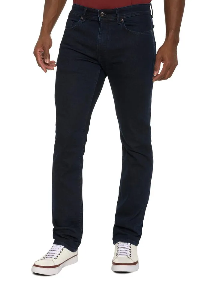 Men DAYNE DENIM PANT Dark Indigo Robert Graham Jeans and Pants