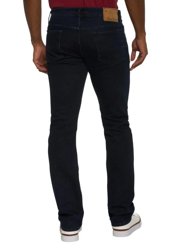 Men DAYNE DENIM PANT Dark Indigo Robert Graham Jeans and Pants