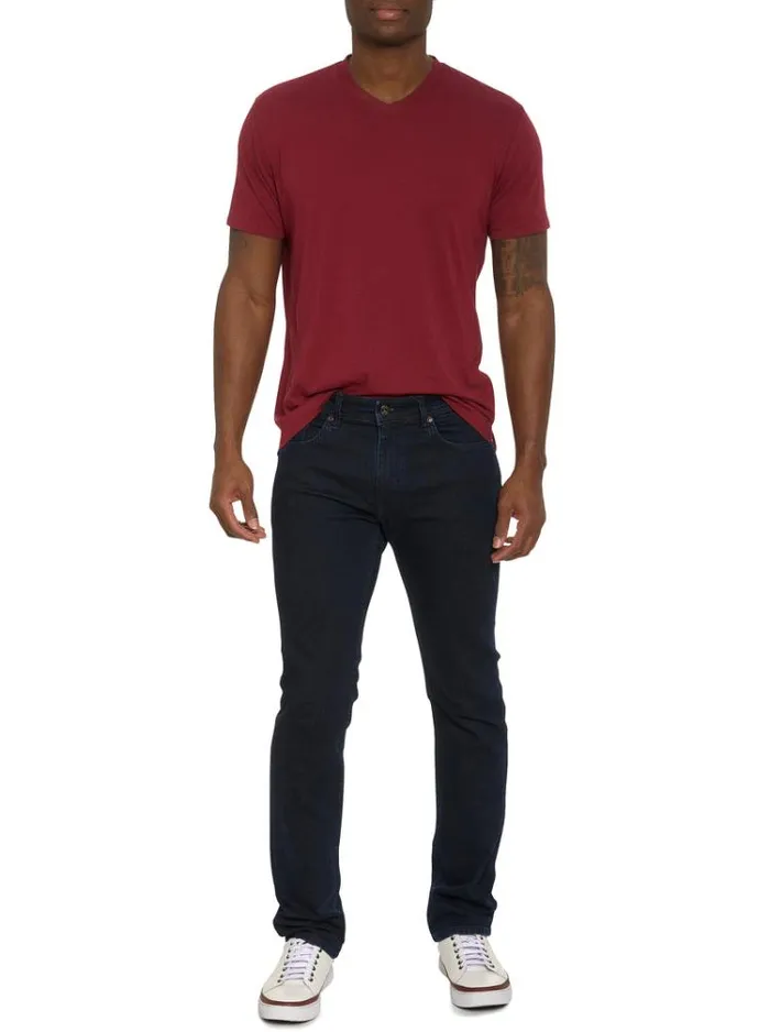 Men DAYNE DENIM PANT Dark Indigo Robert Graham Jeans and Pants
