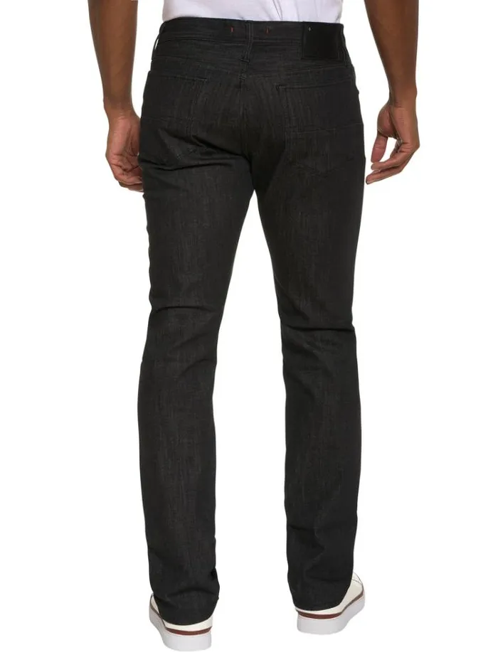 Men DELGADO DENIM PANT Black Robert Graham Jeans and Pants