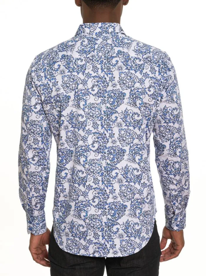 Men DIVAN LONG SLEEVE BUTTON DOWN SHIRT TALL Multi Robert Graham Button Down Shirts