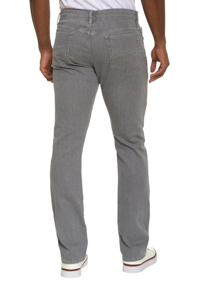 Men DRAGO DENIM PANT Light Grey Robert Graham Jeans and Pants
