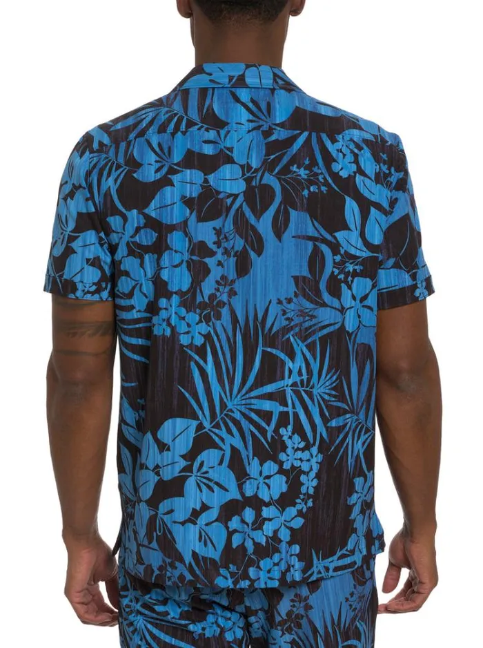 Men DRIFT AWAY SHORT SLEEVE BUTTON DOWN SHIRT Multi Robert Graham Button Down Shirts