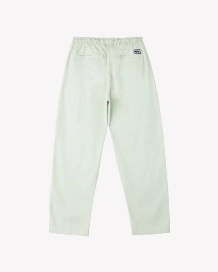 Men EASY TWILL PANT Unbleached OBEY Clothing BOTTOMS