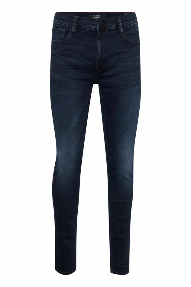 Men Echo Fit Blend Jeans Denim Black Blue