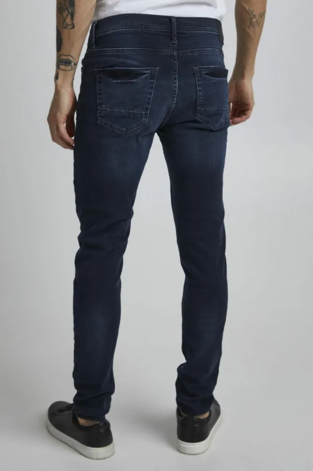 Men Echo Fit Blend Jeans Denim Black Blue