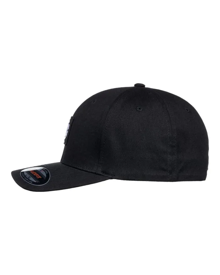 Men Element Hats and Beanies Treelogo Flexfit Hat Flint Black