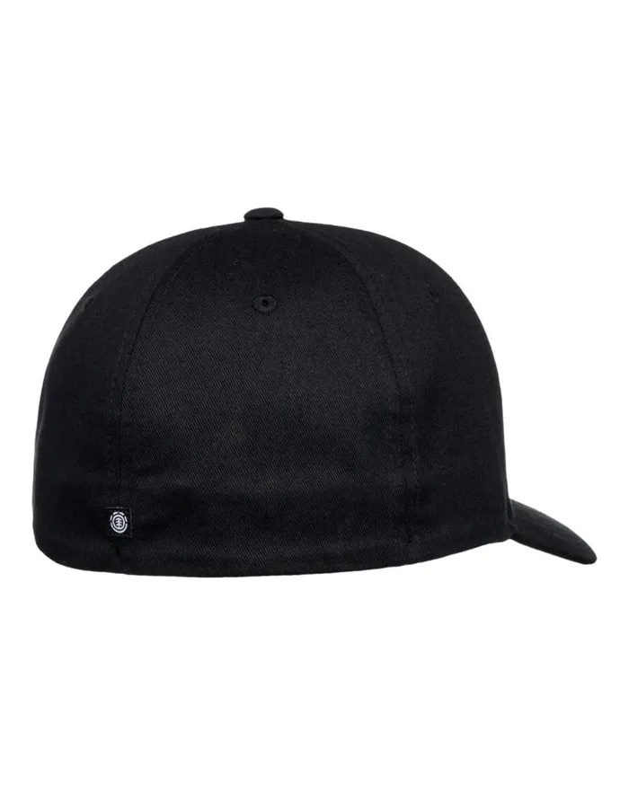Men Element Hats and Beanies Treelogo Flexfit Hat Flint Black