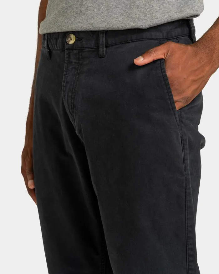 Men Element Pants and Shorts Howland Classic Chinos Flint Black Men Element Pants and Shorts Howland Classic Chinos Flint Black