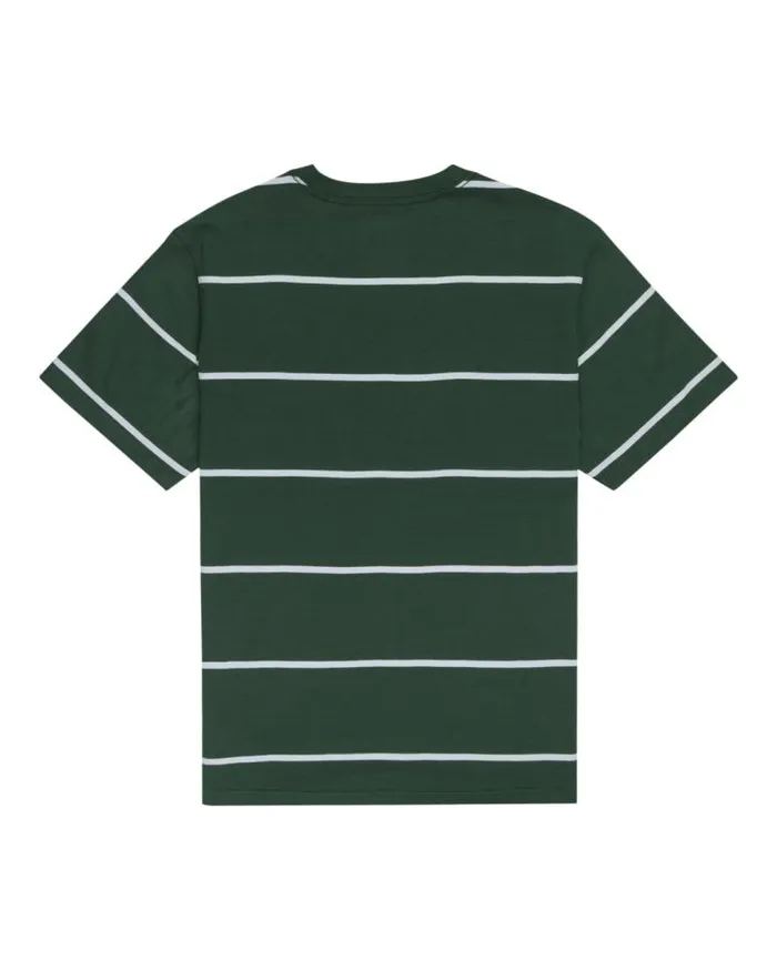 Men Element TShirts Basic Pocket TShirt Garden Topiary Stripes