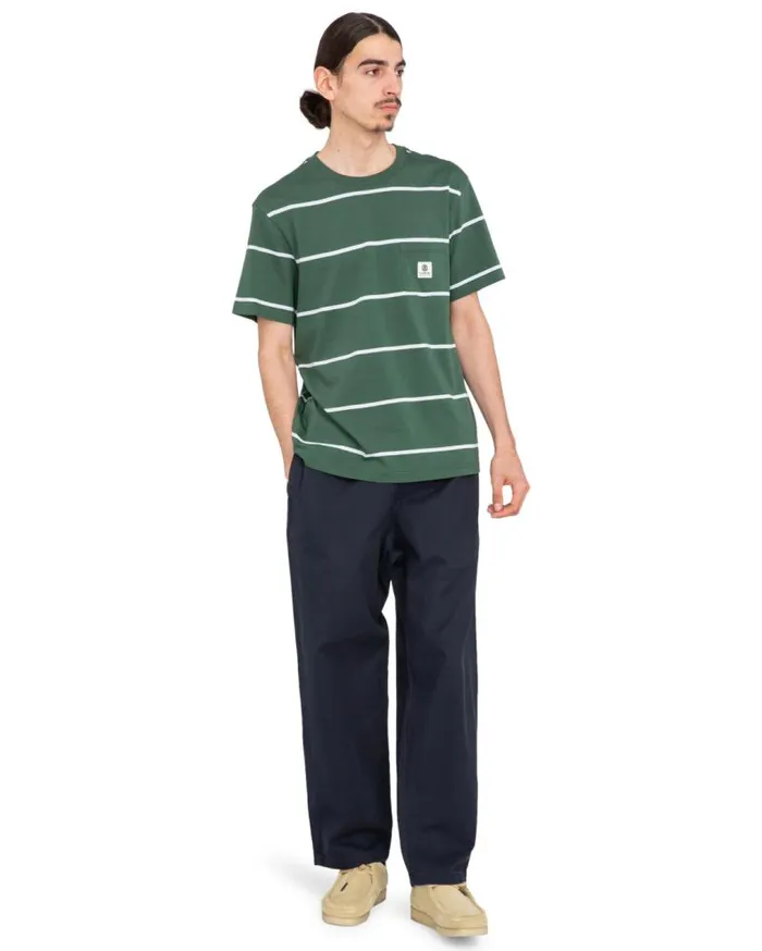 Men Element TShirts Basic Pocket TShirt Garden Topiary Stripes Men Element TShirts Basic Pocket TShirt Garden Topiary Stripes