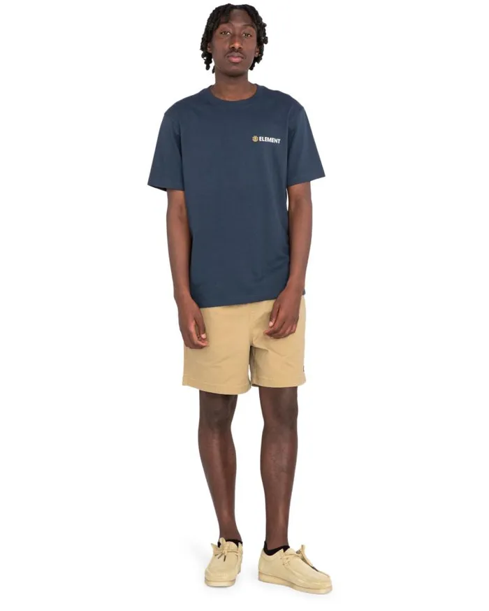 Men Element TShirts Blazin TShirt Eclipse Navy Men Element TShirts Blazin TShirt Eclipse Navy