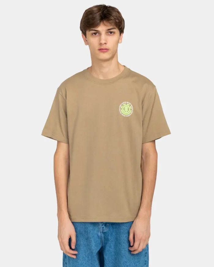 Men Element TShirts Seal TShirt Khaki Men Element TShirts Seal TShirt Khaki