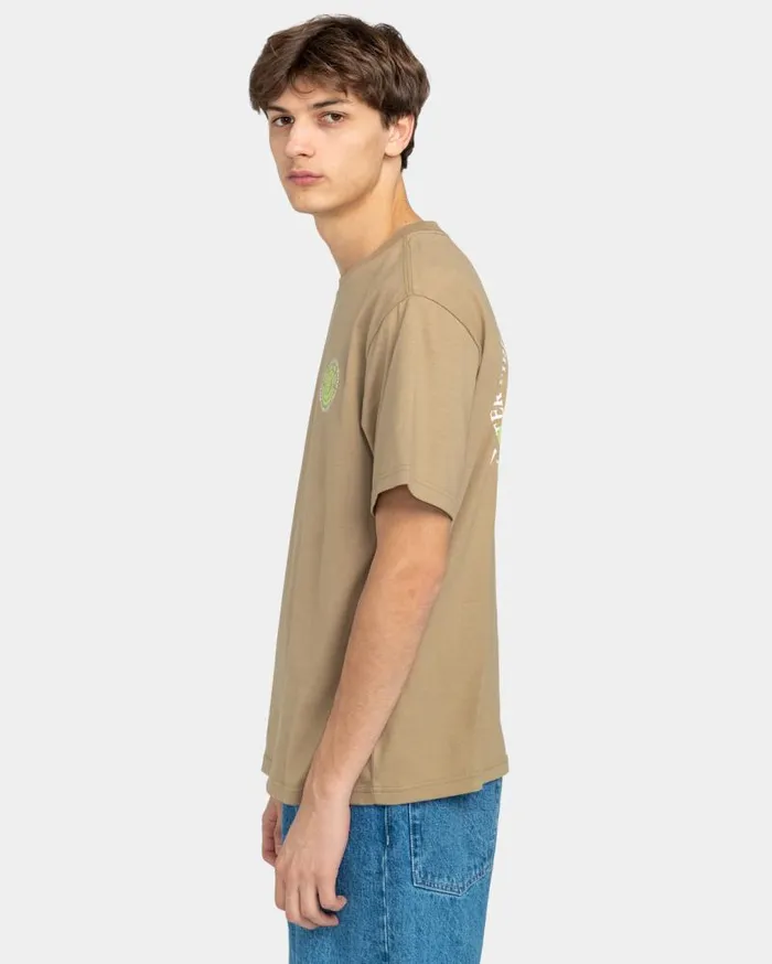 Men Element TShirts Seal TShirt Khaki Men Element TShirts Seal TShirt Khaki
