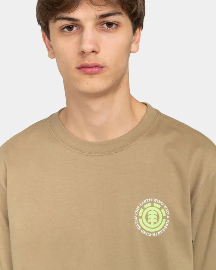 Men Element TShirts Seal TShirt Khaki Men Element TShirts Seal TShirt Khaki