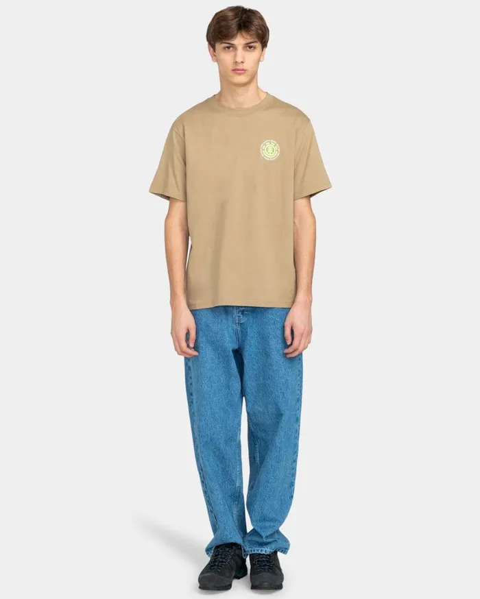 Men Element TShirts Seal TShirt Khaki Men Element TShirts Seal TShirt Khaki