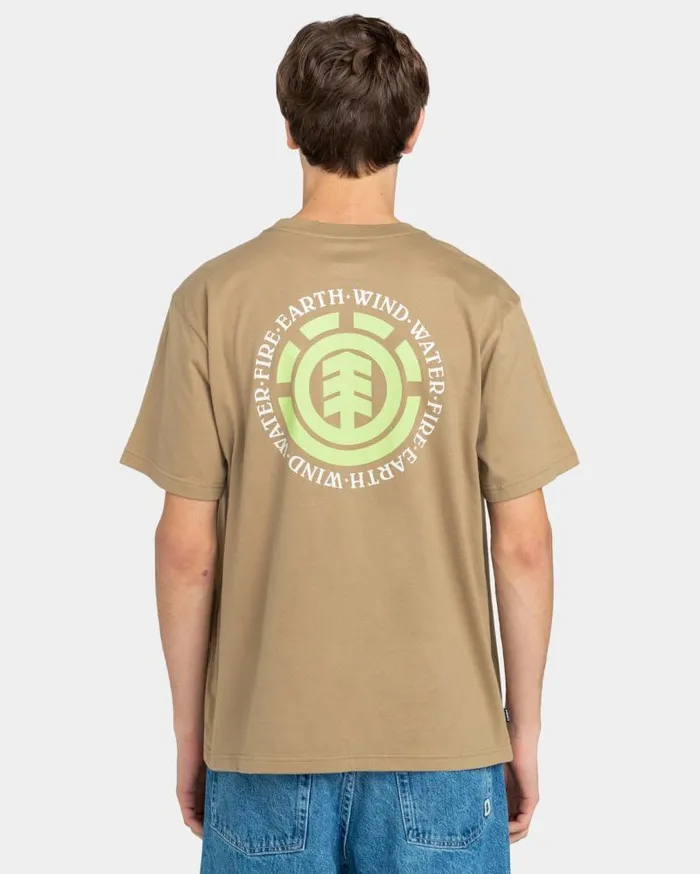Men Element TShirts Seal TShirt Khaki Men Element TShirts Seal TShirt Khaki