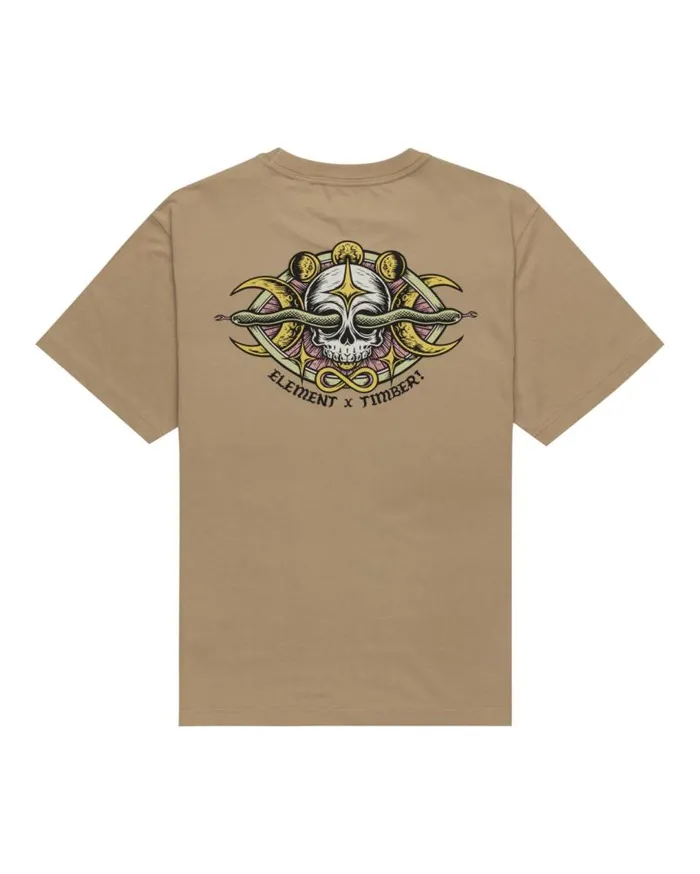 Men Element TShirts Timber Sight Short Sleeve TShirt Khaki