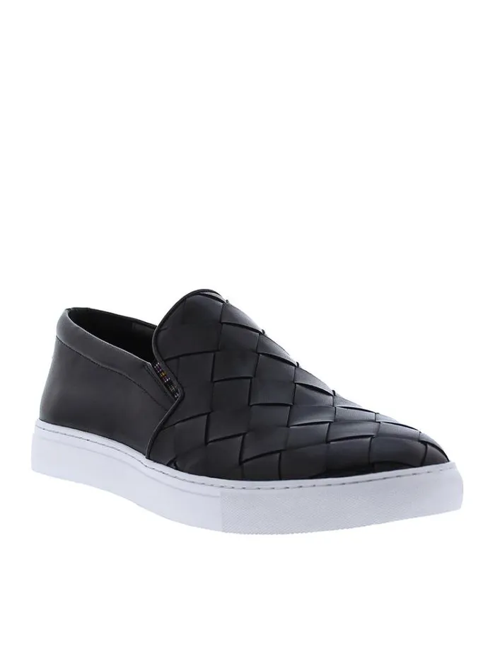 Men EROSION SLIP ON SNEAKER Cognac Robert Graham Shoes