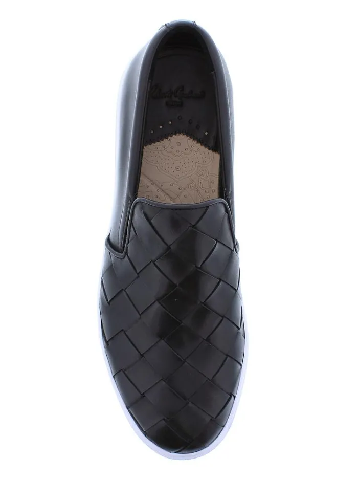 Men EROSION SLIP ON SNEAKER Cognac Robert Graham Shoes