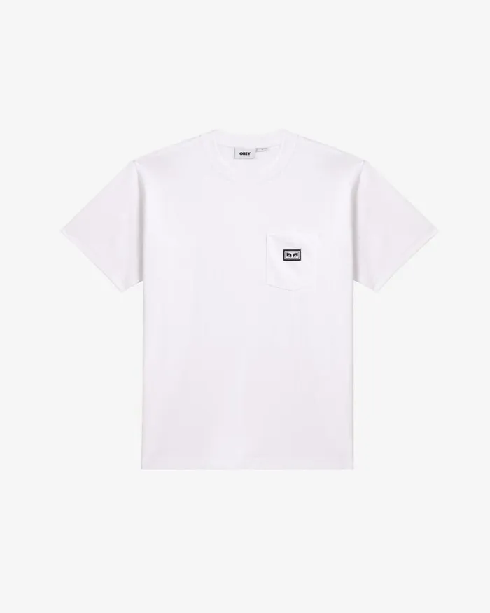 Men EST WORKS EYES POCKET TSHIRT Black OBEY Clothing Established Works