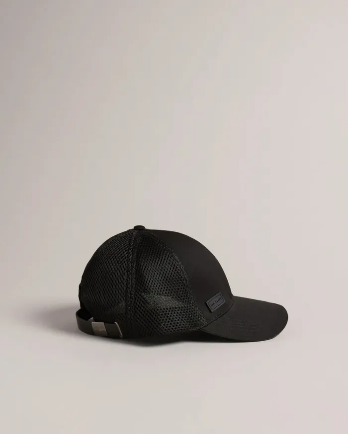 Men ETHANNS 8211 Mesh Baseball Cap Black Ted Baker Hats and Caps Men ETHANNS 8211 Mesh Baseball Cap Black Ted Baker Hats and Caps