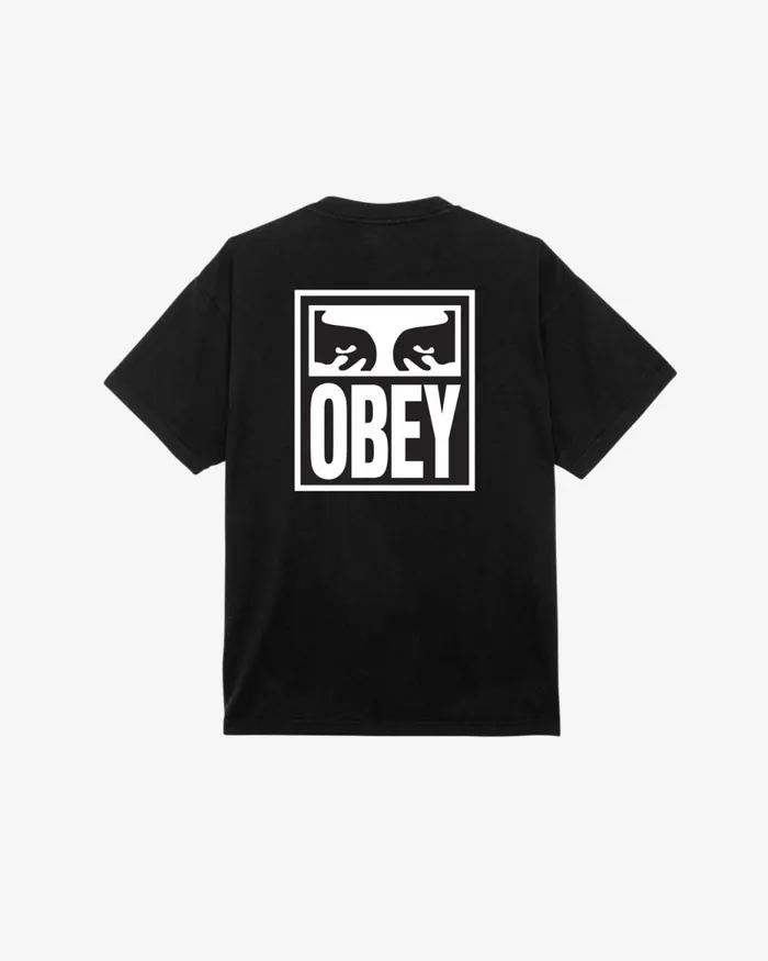 Men EYES ICON II HEAVYWEIGHT TSHIRT Hydrangea OBEY Clothing TSHIRTS