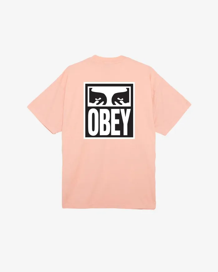 Men EYES ICON II HEAVYWEIGHT TSHIRT Hydrangea OBEY Clothing TSHIRTS