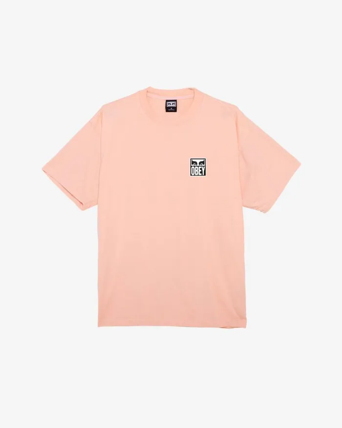 Men EYES ICON II HEAVYWEIGHT TSHIRT Hydrangea OBEY Clothing TSHIRTS
