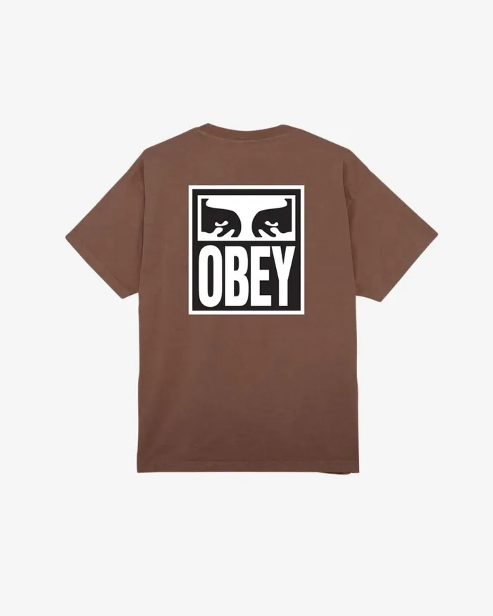 Men EYES ICON II HEAVYWEIGHT TSHIRT Hydrangea OBEY Clothing TSHIRTS