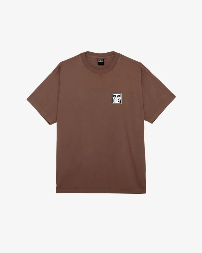 Men EYES ICON II HEAVYWEIGHT TSHIRT Hydrangea OBEY Clothing TSHIRTS