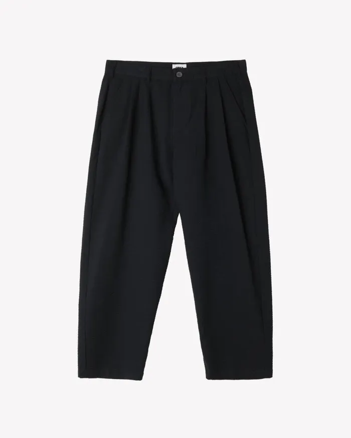 Men FUBAR SEERSUCKER PANT Hydrangea OBEY Clothing BOTTOMS