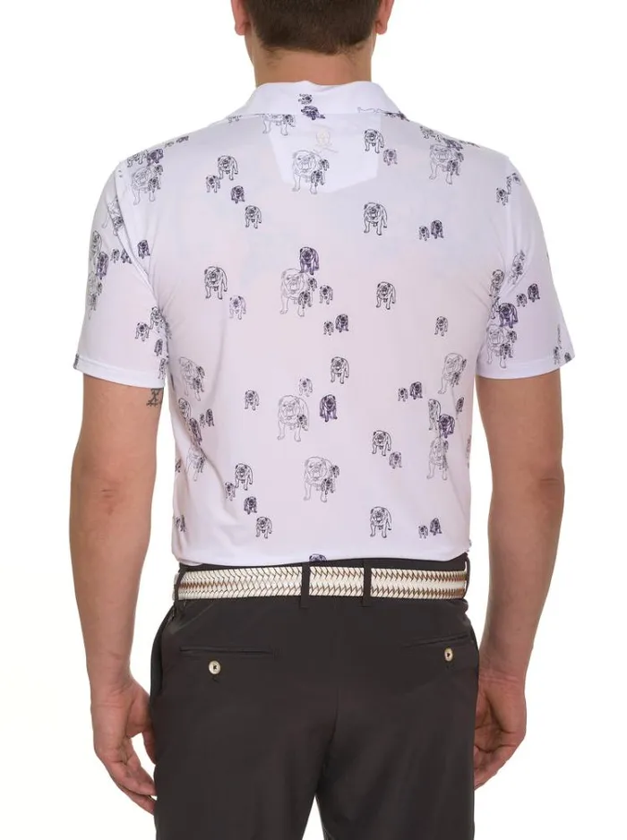 Men GRAHAM PERFORMANCE POLO Black Robert Graham Polos and TShirts