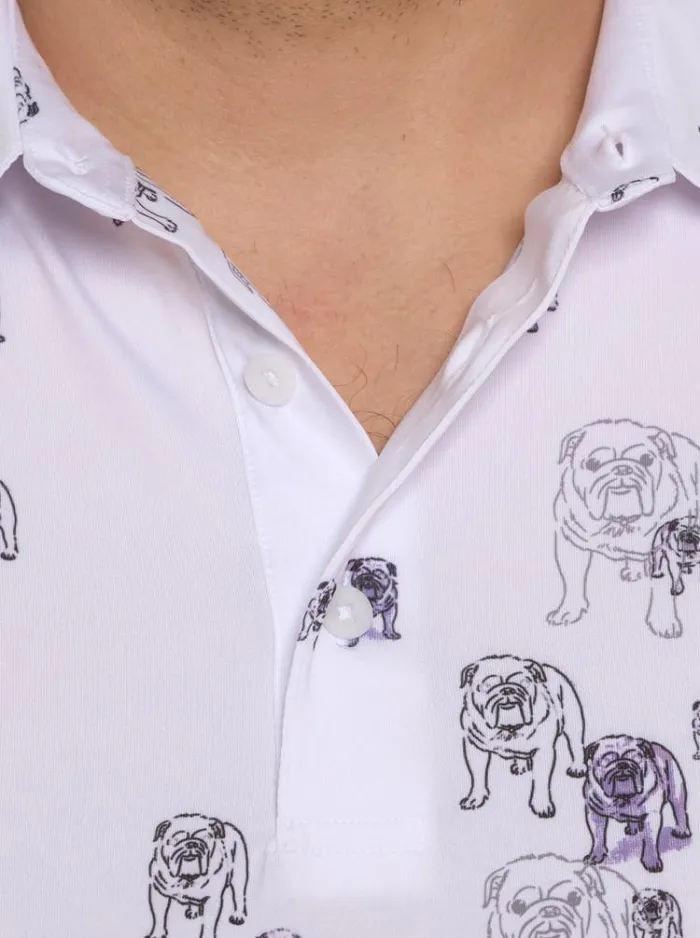 Men GRAHAM PERFORMANCE POLO Black Robert Graham Polos and TShirts