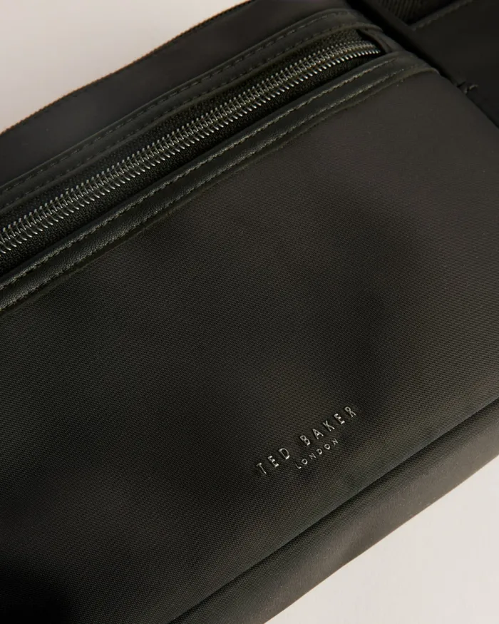 Men HANWELL 8211 Nylon Belt Bag Black Ted Baker Cross Body Bags Men HANWELL 8211 Nylon Belt Bag Black Ted Baker Cross Body Bags