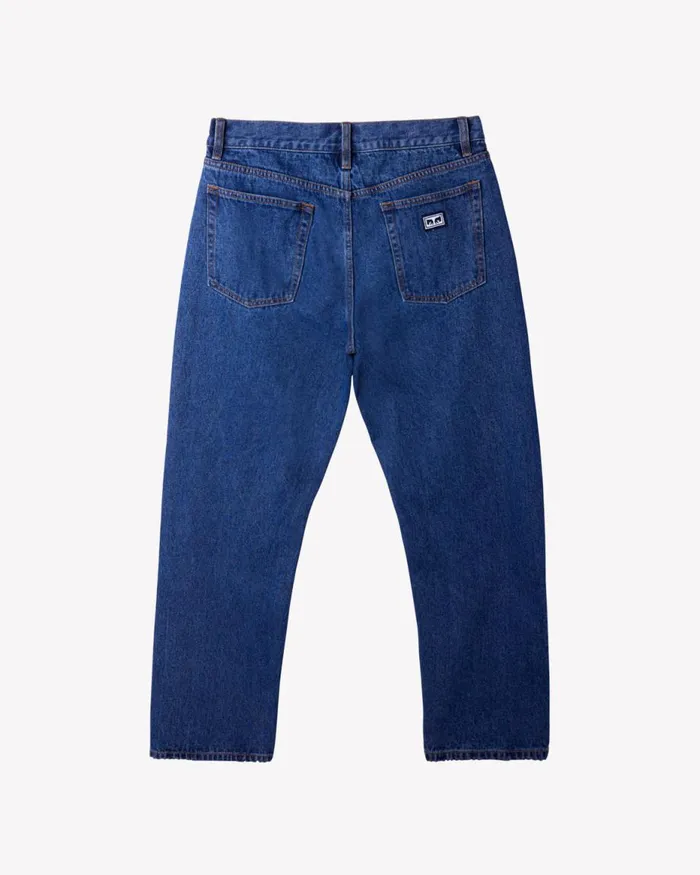 Men HARDWORK DENIM Faded Black OBEY Clothing Denim