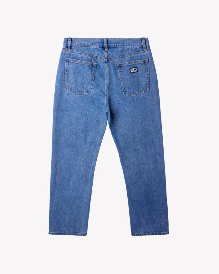 Men HARDWORK DENIM Faded Black OBEY Clothing Denim
