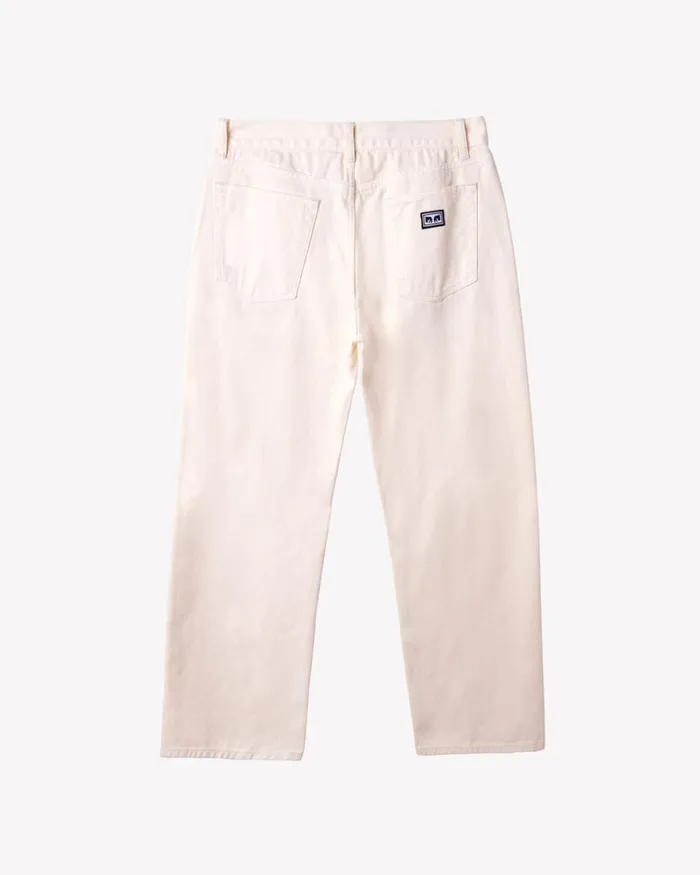 Men HARDWORK DENIM Faded Black OBEY Clothing Denim