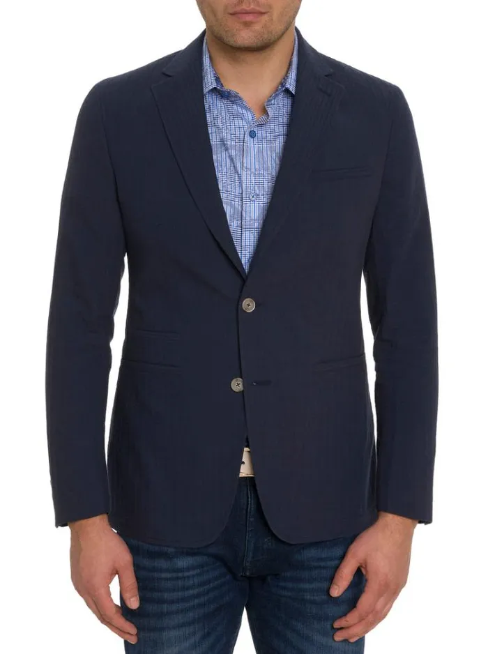Men HARLOW BLAZER Navy Robert Graham Blazers