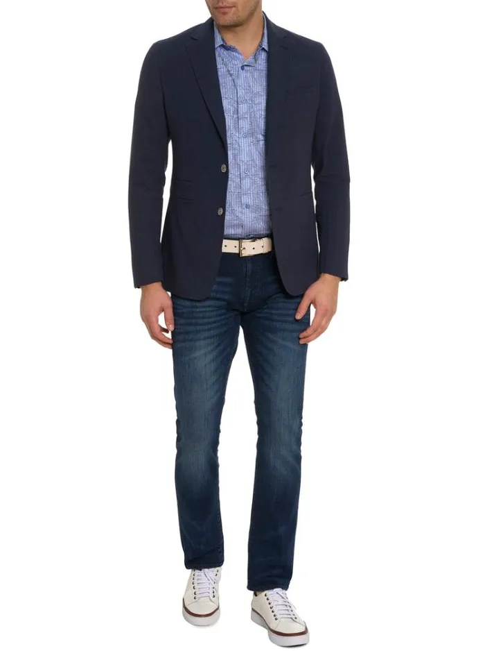Men HARLOW BLAZER Navy Robert Graham Blazers